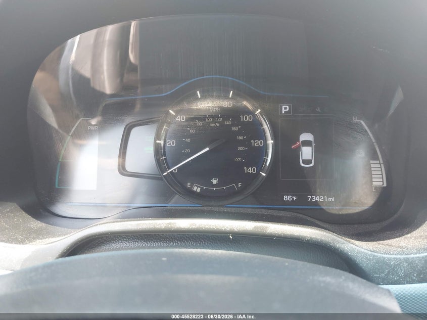 2019 HYUNDAI IONIQ HYBRID BLUE — Фото 7