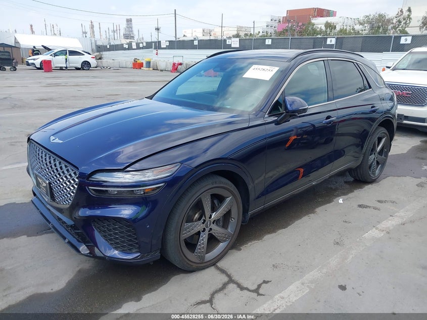 Vin: kmumcdtc5pu104568, lot: 46026499, genesis gv70 3.5t awd sport 20232