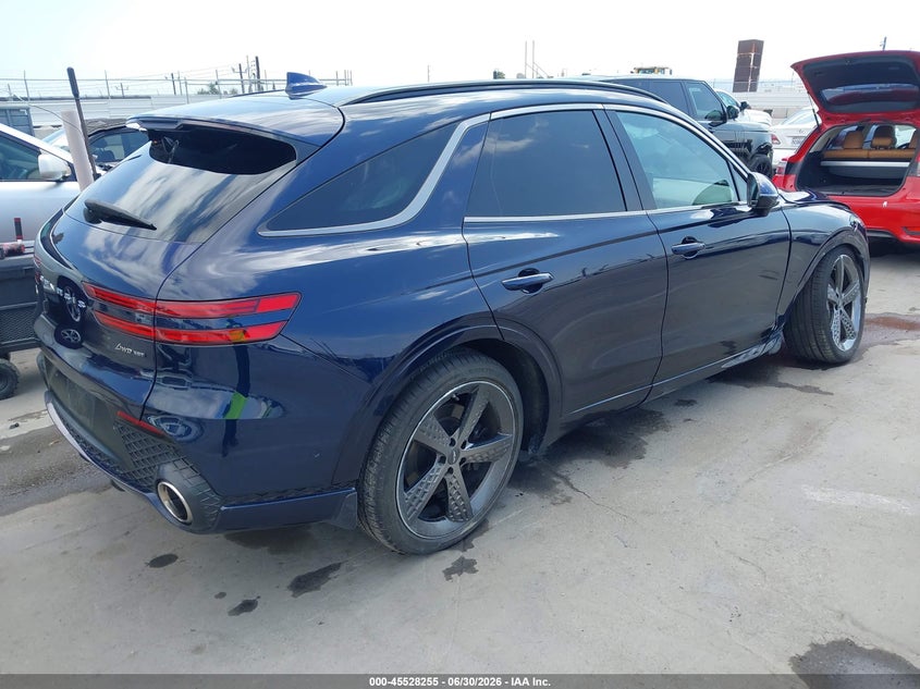 Vin: kmumcdtc5pu104568, lot: 46026499, genesis gv70 3.5t awd sport 20234
