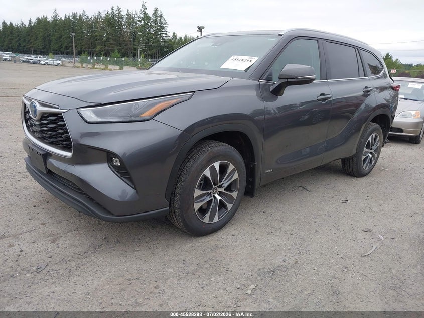 2024 Toyota Highlander Hybrid Xle 5TDKBRCH1RS626112 photo 1