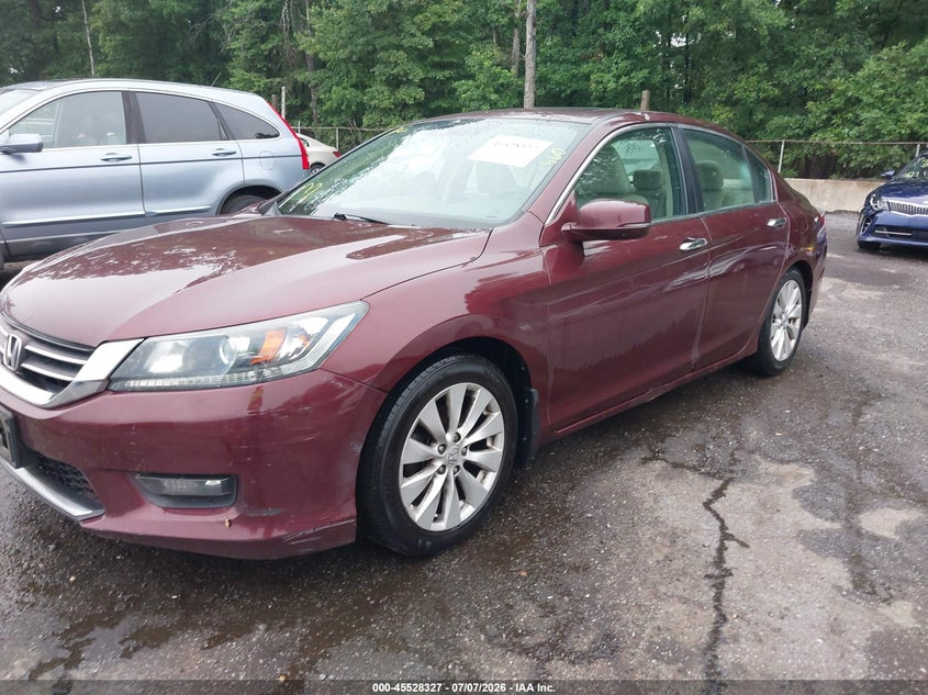 2014 Honda Accord, Правый зад, IAAI, VIN 1HGCR2F86EA068706 — фото 2