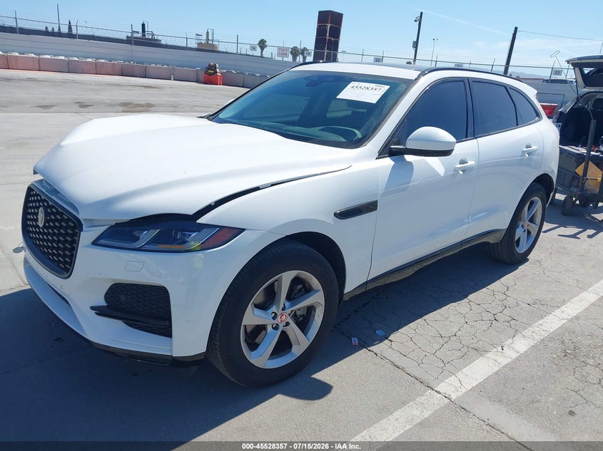 Vin: sadcj2exxpa713248, lot: 46026601, jaguar f-pace s p250 awd automatic 20232
