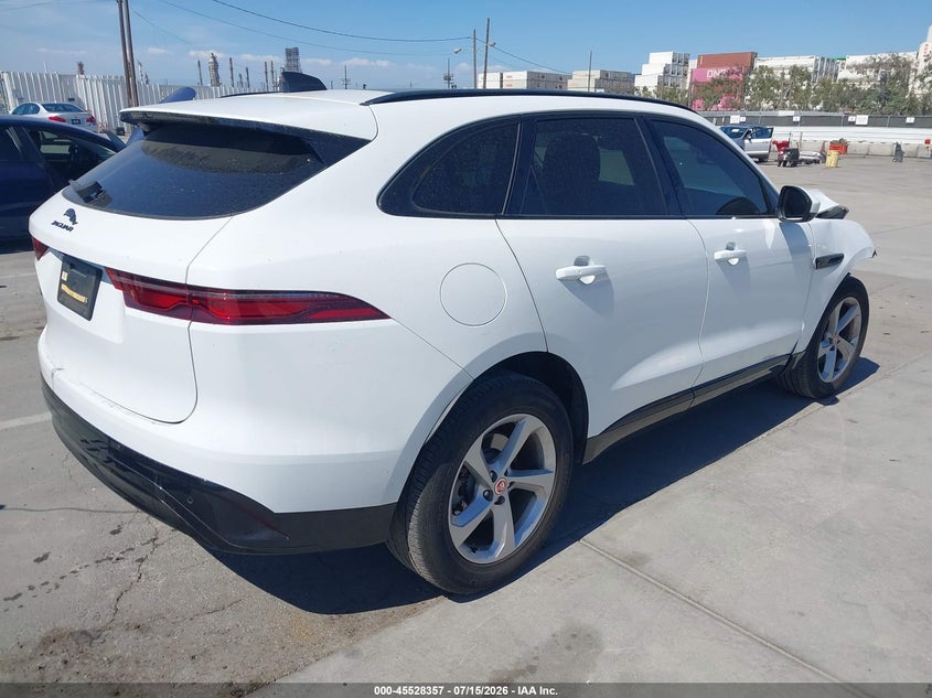 Vin: sadcj2exxpa713248, lot: 46026601, jaguar f-pace s p250 awd automatic 20234
