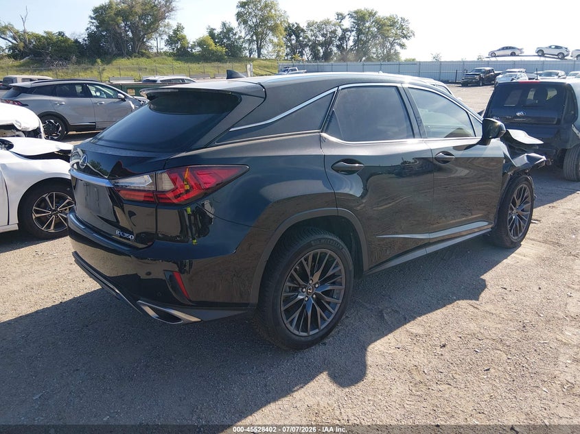 Vin: 2t2bzmcaxgc040933, lot: 46026646, lexus rx 350 f sport 20164