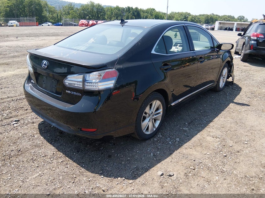 Vin: jthbb1ba6b2046825, lot: 46026681, lexus hs 250h 20114