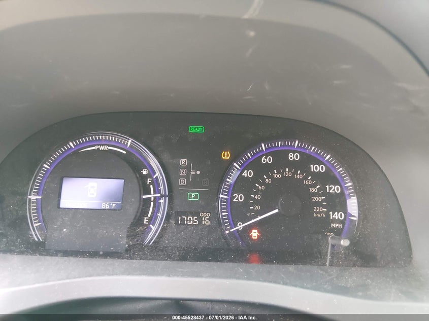 2011 LEXUS HS 250H auction photo 7