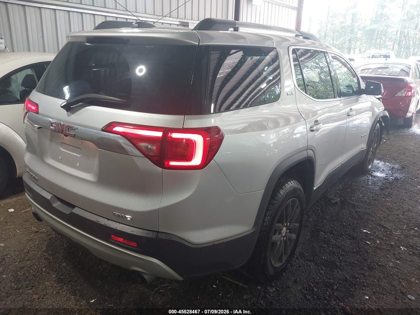 Vin: 1gkknuls7jz147349, lot: 46026711, gmc acadia slt-1 20184