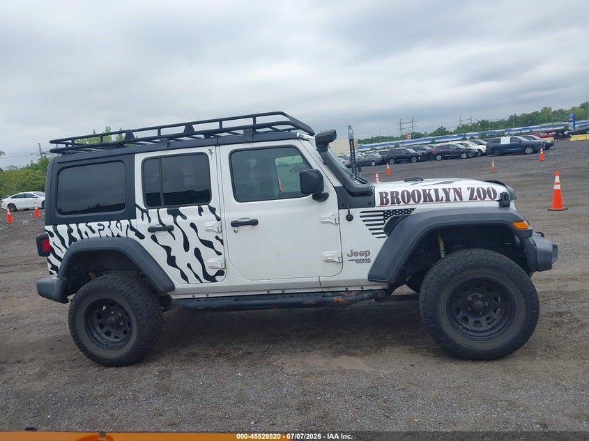 2018 Jeep Wrangler Unlimited Sport S 4X4 VIN: 1C4HJXDG0JW284390 Lot: 45528520