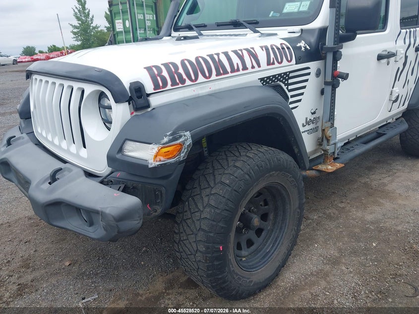 2018 Jeep Wrangler Unlimited Sport S 4X4 VIN: 1C4HJXDG0JW284390 Lot: 45528520