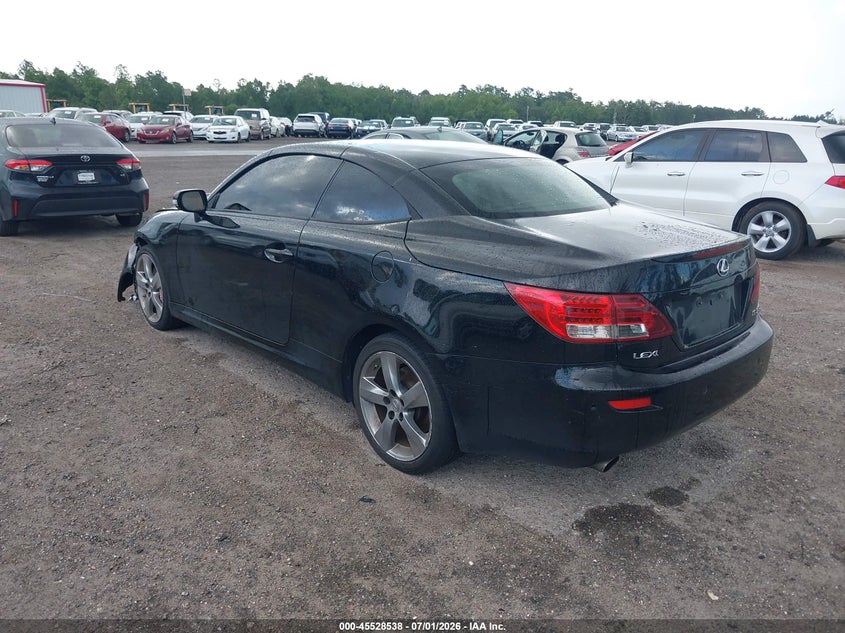 2010 LEXUS IS 350C auction photo 3