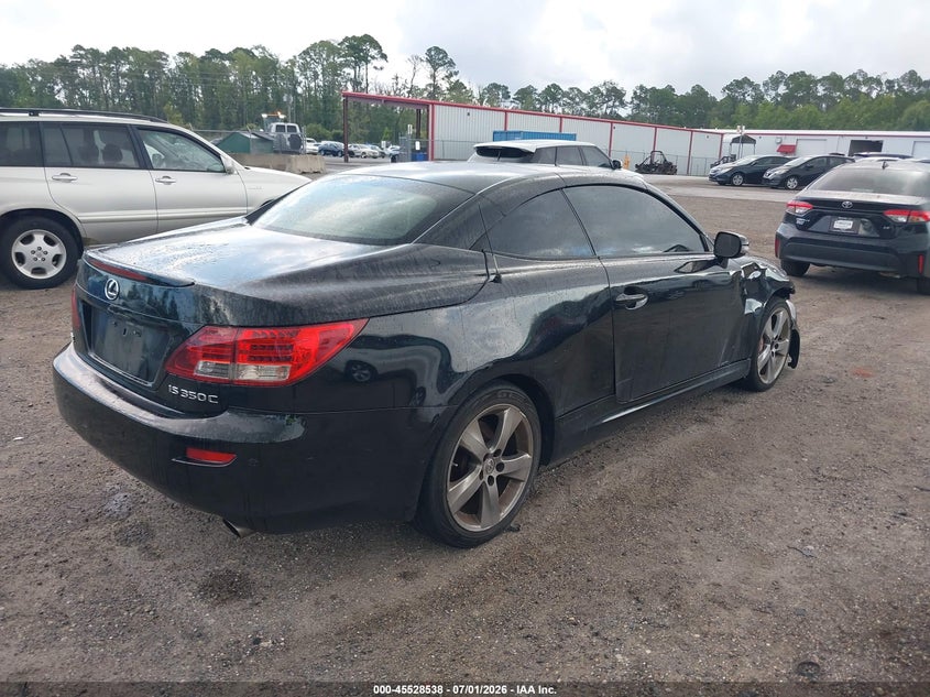 2010 LEXUS IS 350C auction photo 4