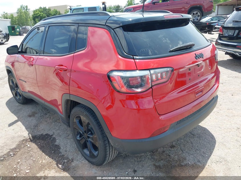 Vin: 3c4njcbb0lt117989, lot: 46026813, jeep compass altitude fwd 20203