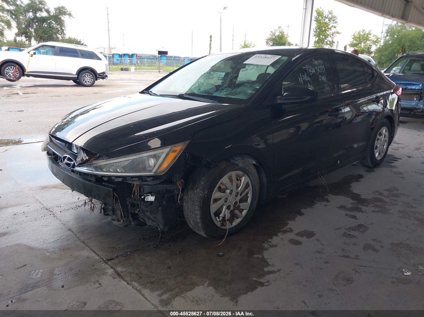 2019 Hyundai Elantra, Удар спереду, IAAI, VIN 5NPD74LF4KH467769 — фото 2