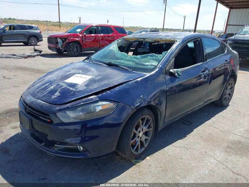 Vin: 1c3cdfba7dd332644, lot: 46026880, dodge dart sxt 20132