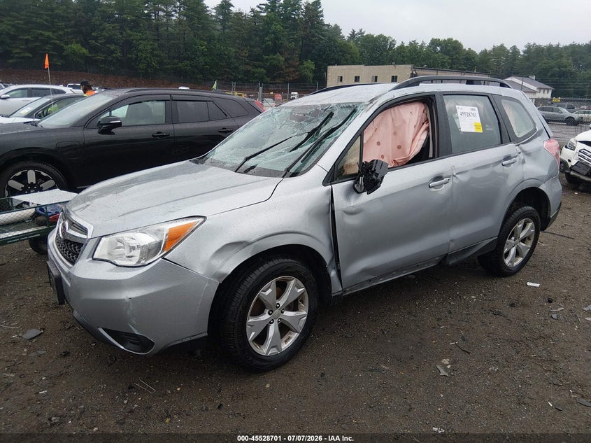 2015 Subaru Forester, Переворот, IAAI, VIN JF2SJABC6FH514563 — фото 2