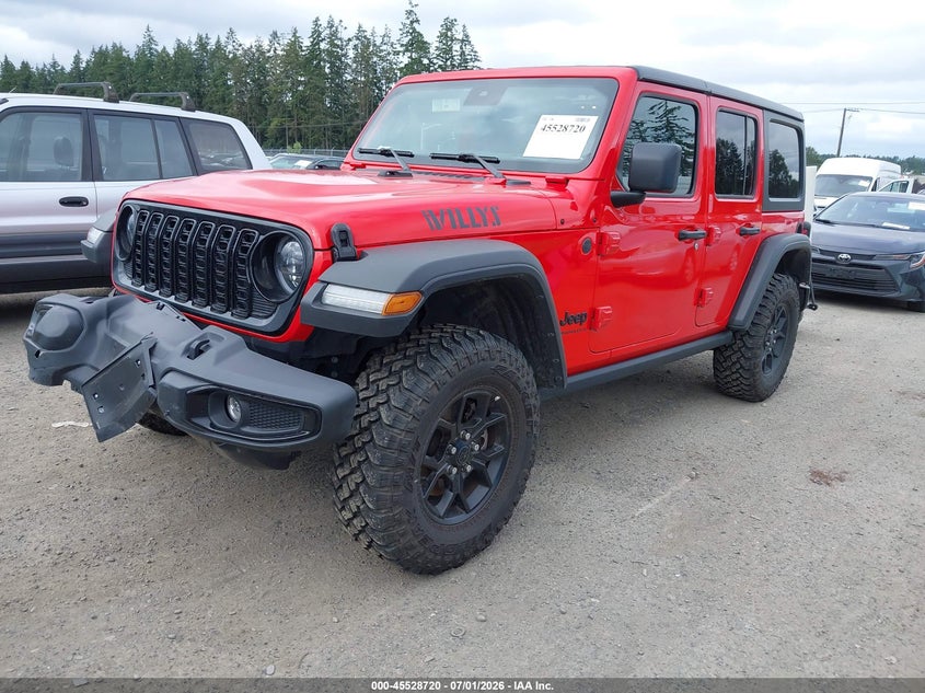 2025 JEEP WRANGLER auction photo 2