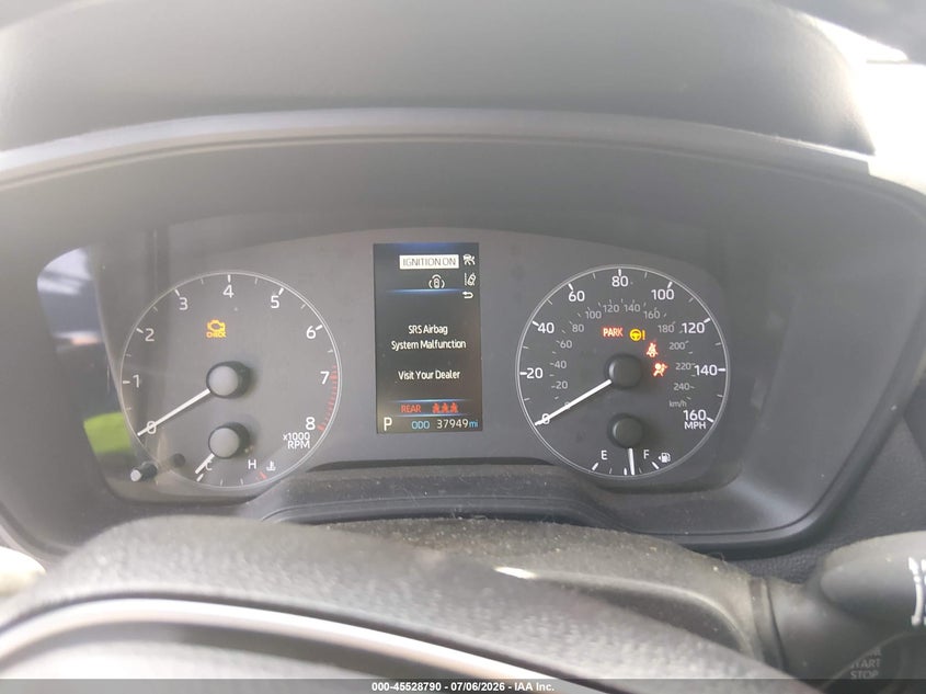 2025 Toyota Corolla Cross Le VIN: 7MUBAAAG8SV118374 Lot: 45528790