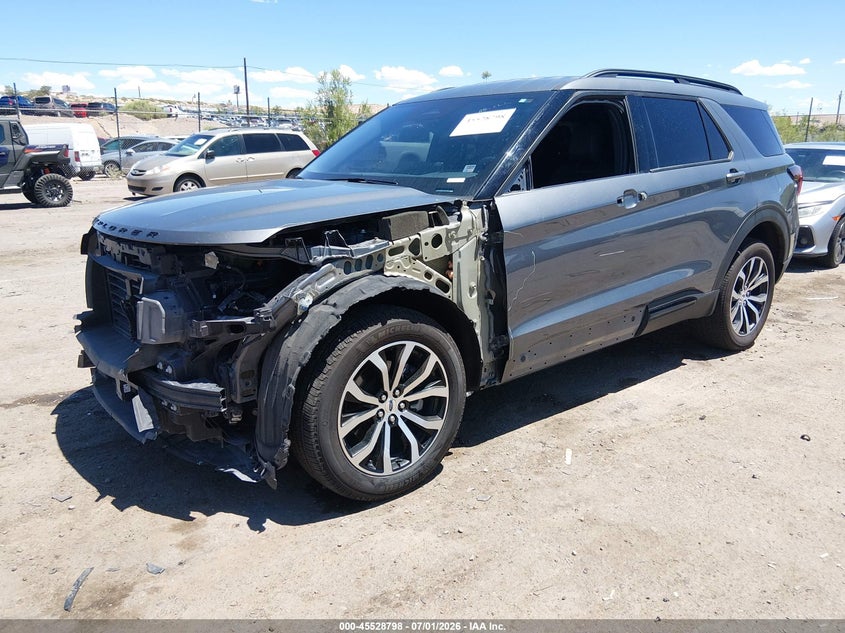 Vin: 1fmuk8kh7sgb31767, lot: 46027042, ford explorer st-line 20252