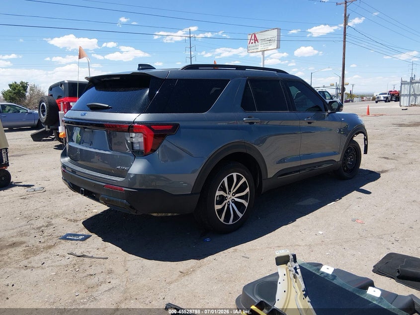 Vin: 1fmuk8kh7sgb31767, lot: 46027042, ford explorer st-line 20254
