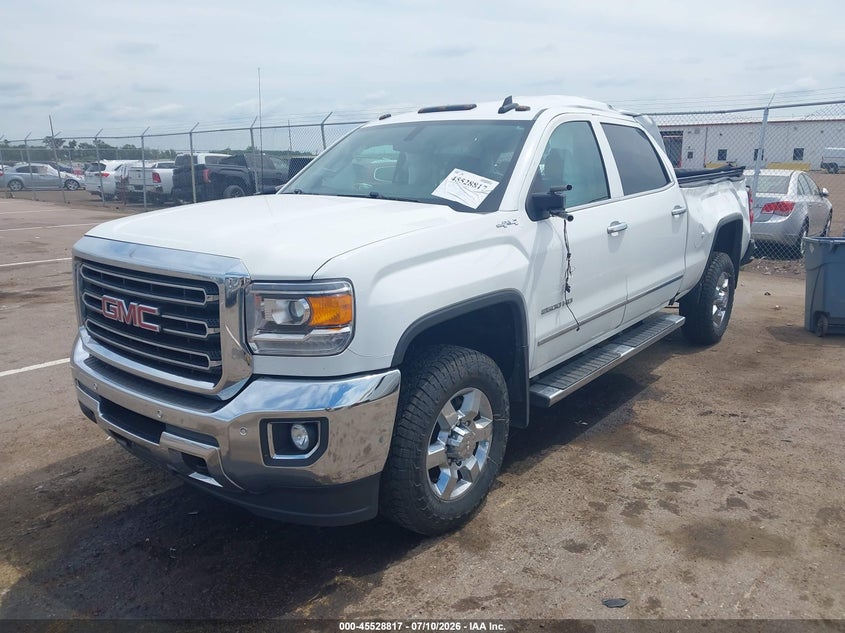 Vin: 1gt12te85gf287356, lot: 46027061, gmc sierra 2500hd slt 20162