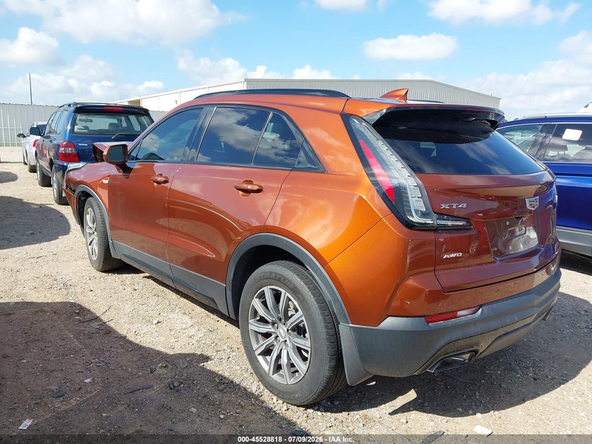 Vin: 1gyfzfr41kf108355, lot: 46027062, cadillac xt4 sport 20193