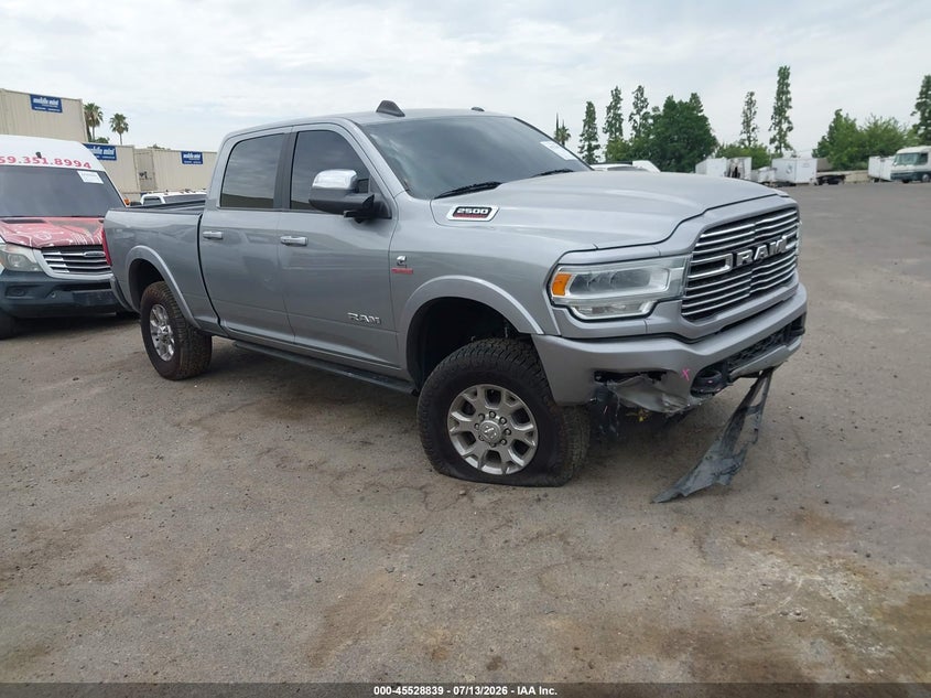 Vin: 3c6ur5fl3kg654650, lot: 46027083, ram 2500 laramie  4x4 6'4 box 2019 img_1
