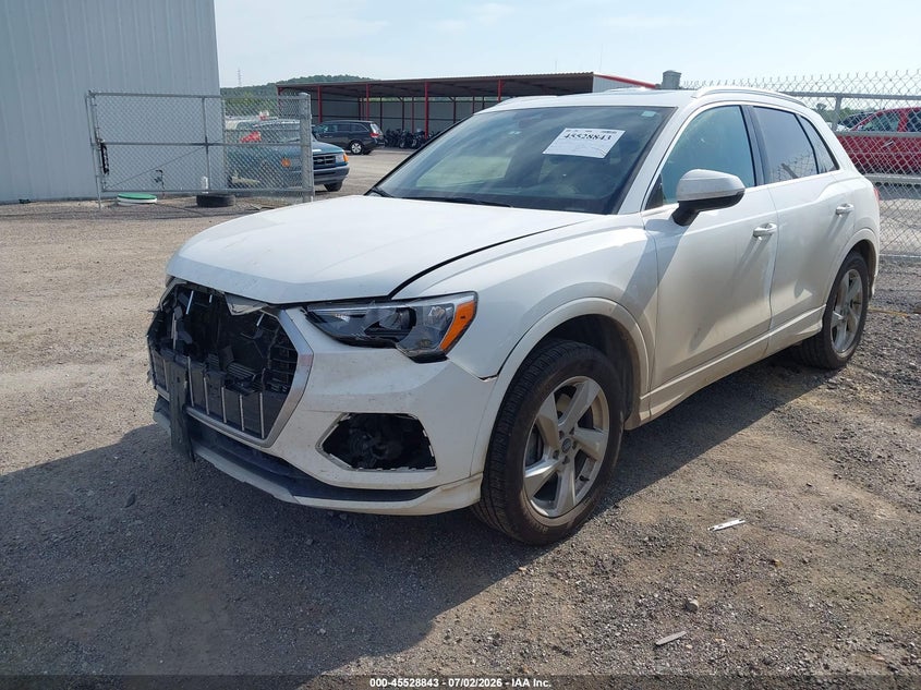 Vin: wa1aucf30m1063590, lot: 46027087, audi q3 premium 40 tfsi quattro tiptronic 20212