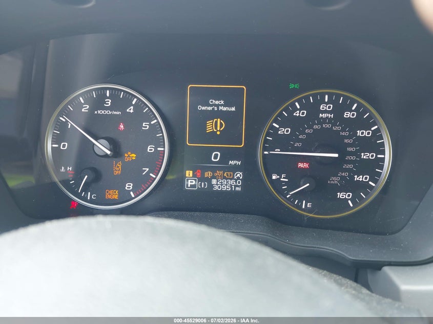 2024 SUBARU CROSSTREK auction photo 7