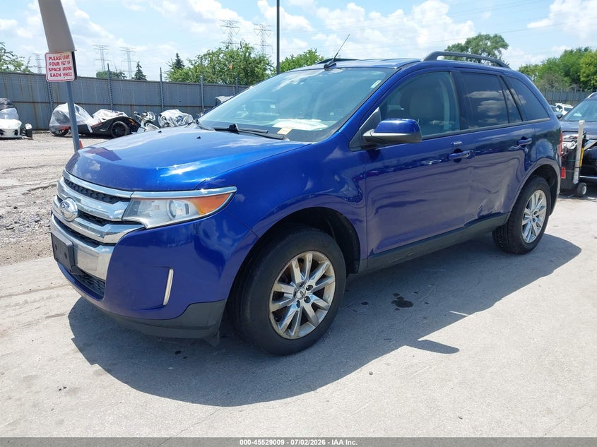 Vin: 2fmdk3jc7ebb81198, lot: 46027253, ford edge sel 20142