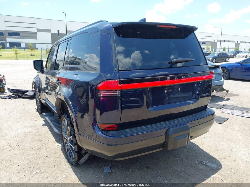 Vin: jtjvbcdx6s5068413, lot: 46027258, lexus gx 550 luxury+ 20253