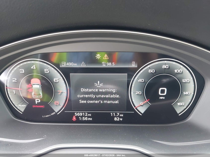 2023 Audi Q5 Sportback Premium Plus 45 Tfsi S Line Quattro S Tronic VIN: WA15AAFY4P2189752 Lot: 45529017