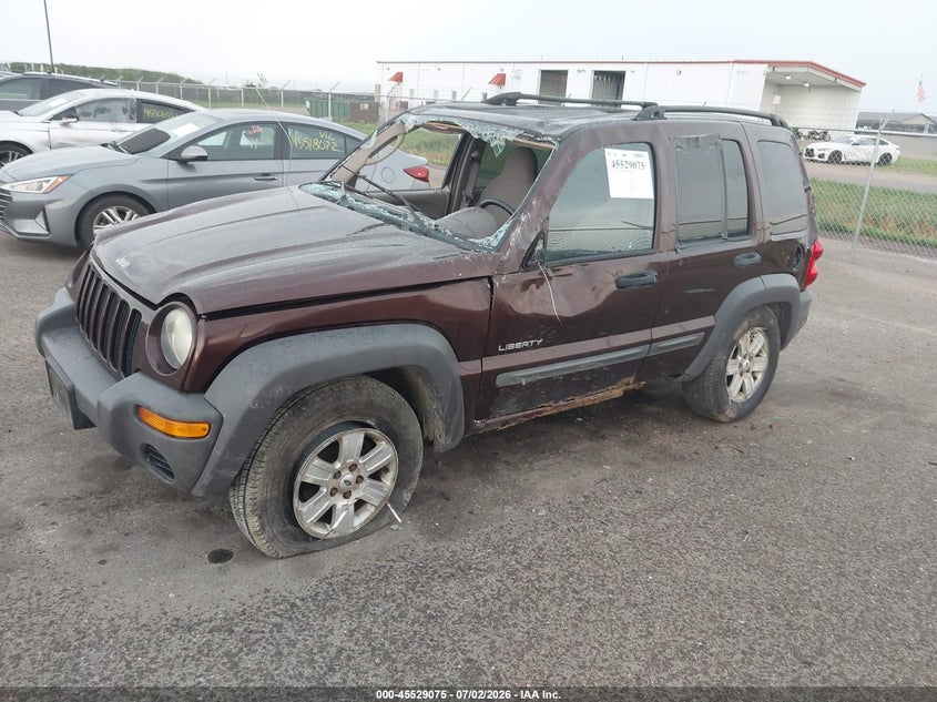 1J4GL48K64W135807 2004 Jeep Liberty Sport photo 1