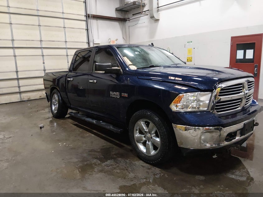 Vin: 3c6rr7lt8hg525270, lot: 46027334, ram 1500 big horn  4x4 5'7 box 2017 img_1