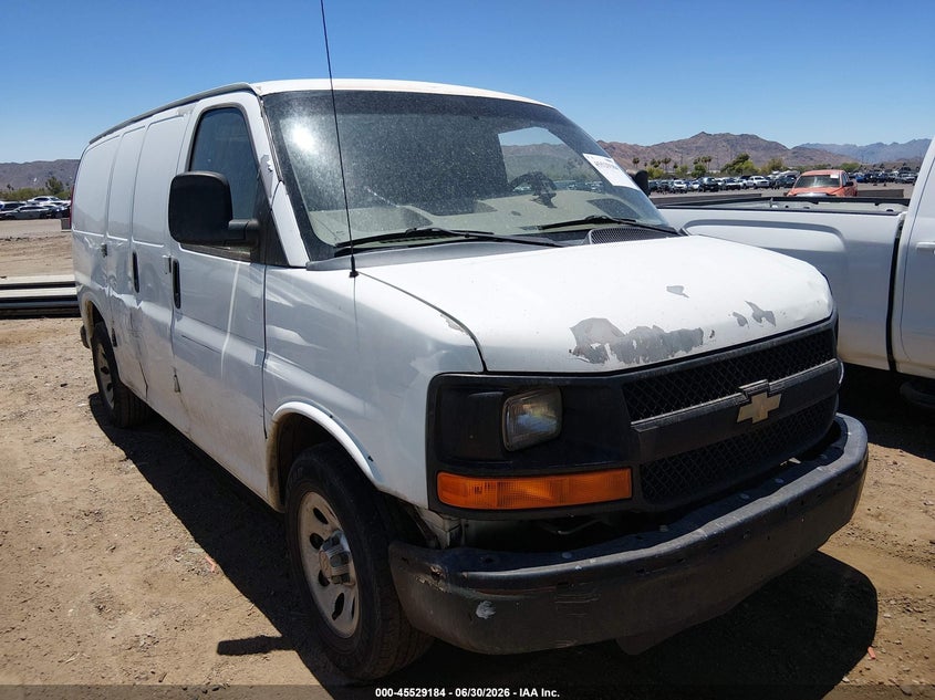 Vin: 1gcsgafx5b1111929, lot: 46027428, chevrolet express 1500 work van 2011 img_1
