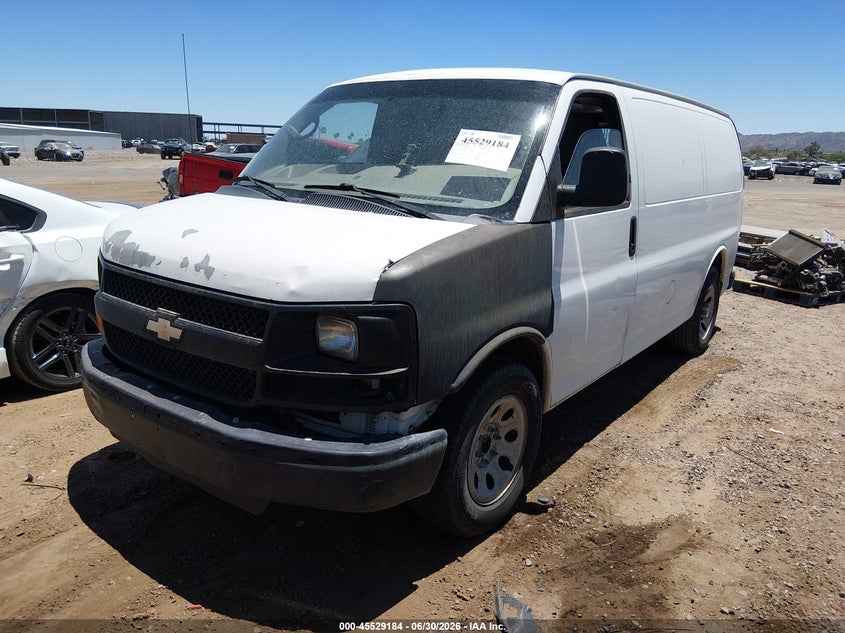 Vin: 1gcsgafx5b1111929, lot: 46027428, chevrolet express 1500 work van 20112