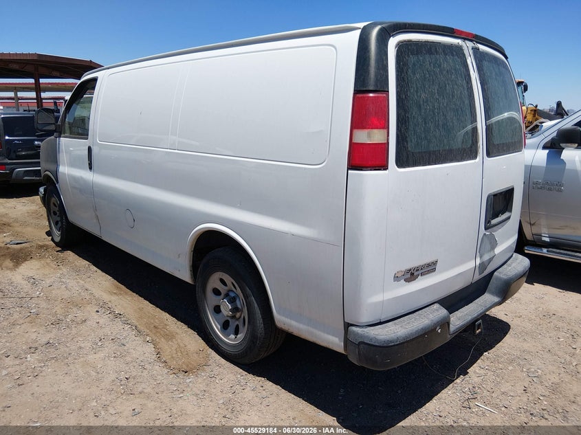 Vin: 1gcsgafx5b1111929, lot: 46027428, chevrolet express 1500 work van 20113