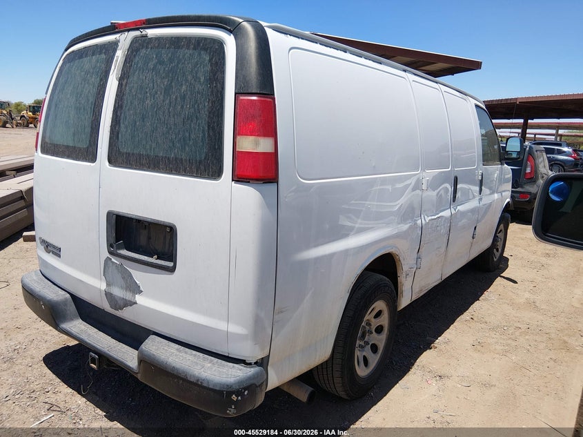 Vin: 1gcsgafx5b1111929, lot: 46027428, chevrolet express 1500 work van 20114