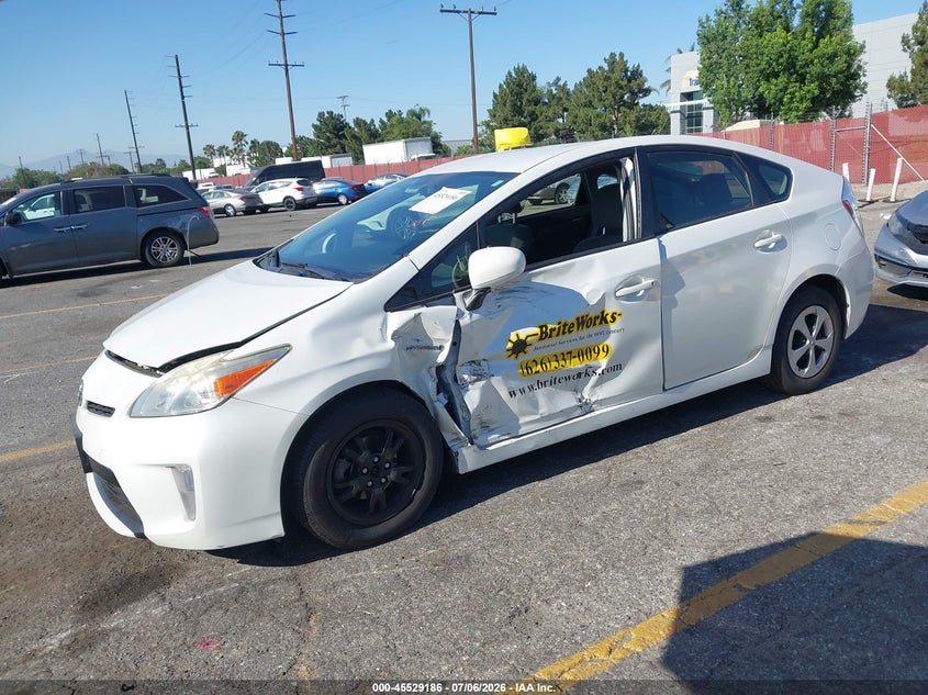 JTDKN3DU1F0414583 2015 TOYOTA PRIUS TWO photo 1