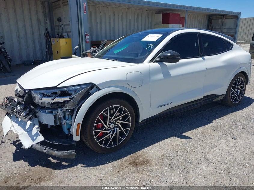 Vin: 3fmtk4sx1pma44987, lot: 46027444, ford mustang mach-e gt 20232