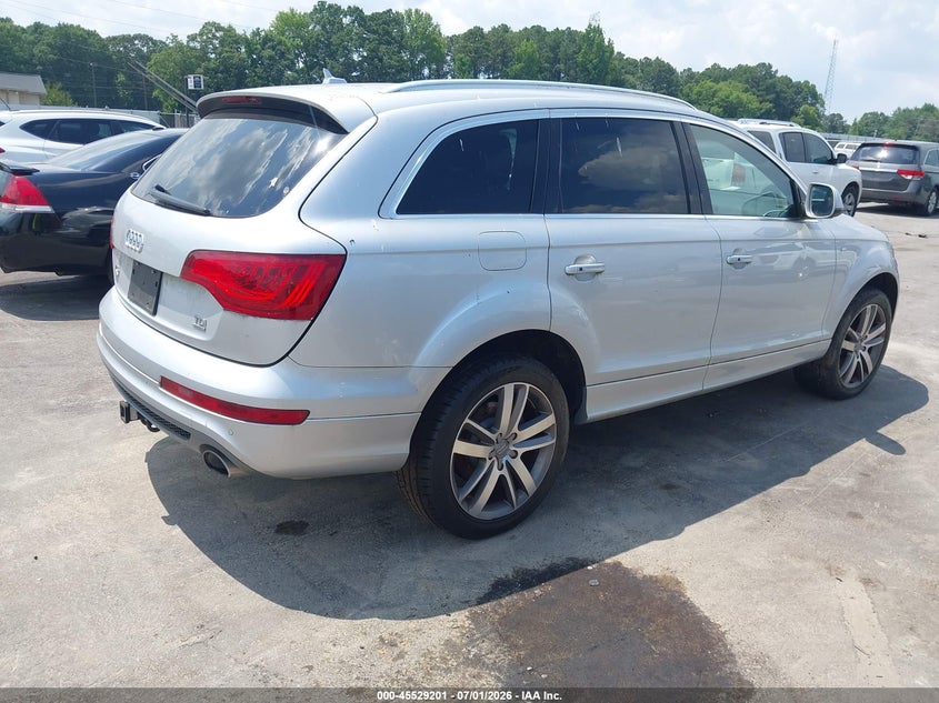 Vin: wa1wmafe6ed005320, lot: 46027445, audi q7 3.0 tdi premium 20144