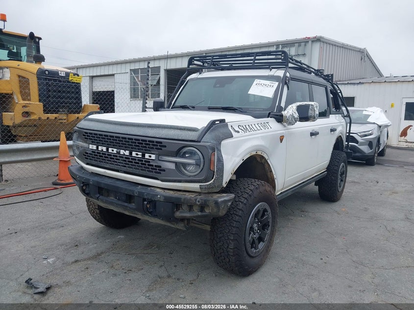 2022 FORD BRONCO auction photo 2
