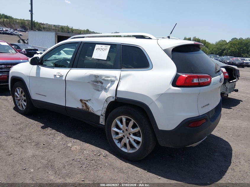 2015 JEEP CHEROKEE auction photo 3