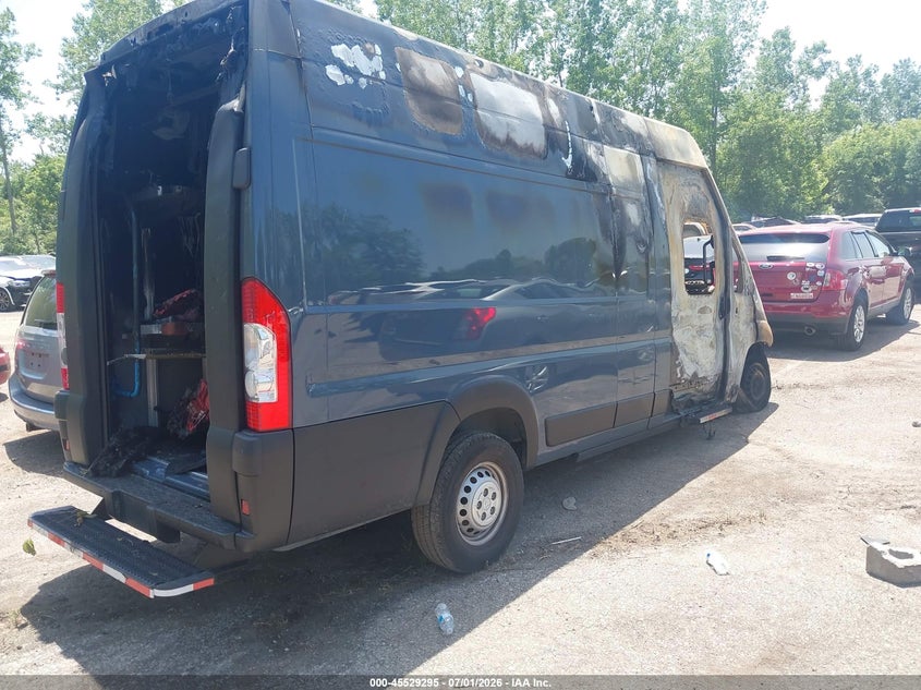 Vin: 3c6mrwaz2re131367, lot: 46027539, ram promaster 3500 delivery van bev tradesman 20244