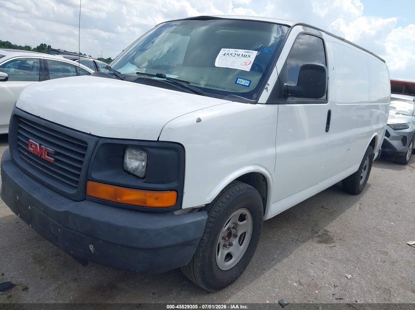 2008 GMC Savana Work Van VIN: 1GTFG15X881100449 Lot: 45529305
