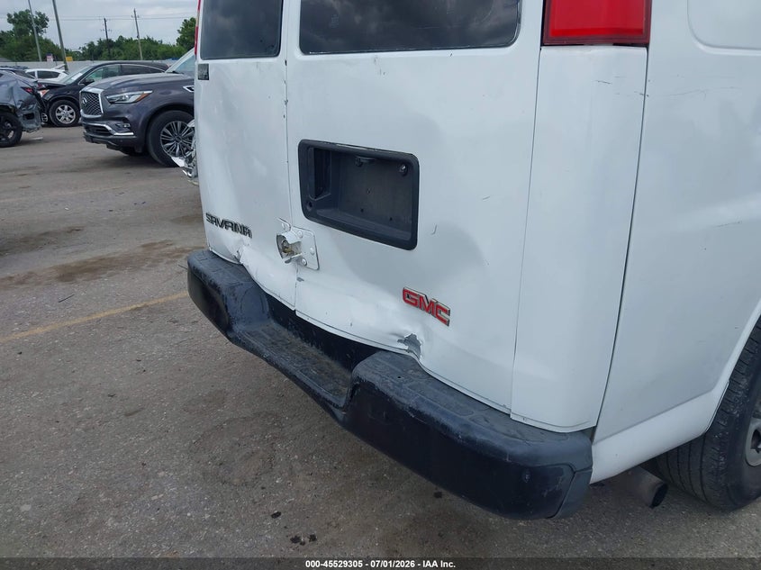 2008 GMC Savana Work Van VIN: 1GTFG15X881100449 Lot: 45529305