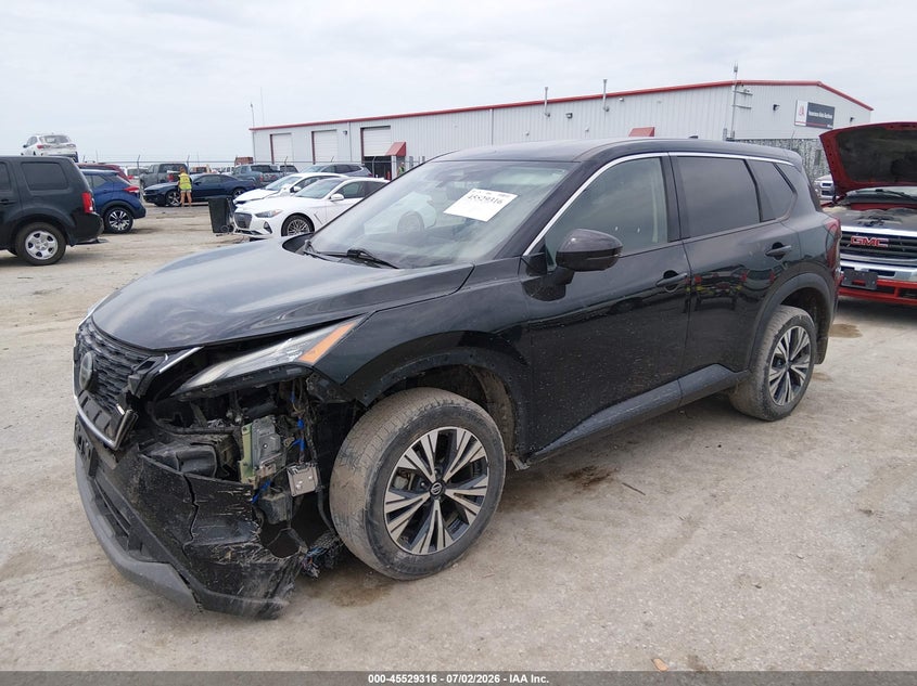2021 NISSAN ROGUE auction photo 2