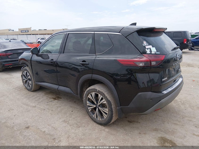 2021 NISSAN ROGUE auction photo 3