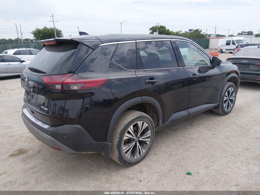 2021 NISSAN ROGUE auction photo 4