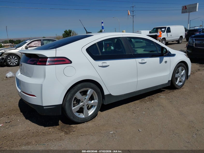 Vin: 1g1rd6e43eu131622, lot: 46027590, chevrolet volt 20144