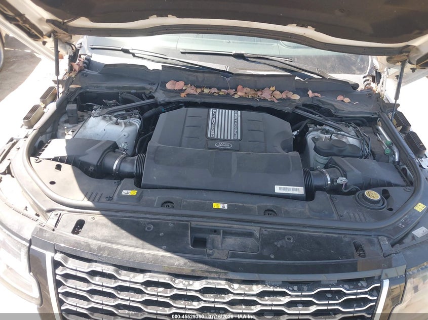 2018 LAND ROVER RANGE ROVER SPORT UTILITY VEHICLE 5.0L V-8 DI, DOHC, VVT, SUPERCHARGER, 518HP